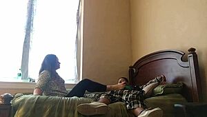 Trimmed Video of Office Whore Getting Cum on Feet