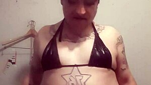 Sexy Sissy Shows Off Her Intense Solo Performance