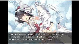 Divine Miko Koyori Part 2 Intense Game Action