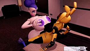 i can't stop watching ballora in this 3d hentai