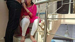 Desisaarabhabhi, the shy Indian maid, gets drilled hard by her landlord outdoors in wild masti