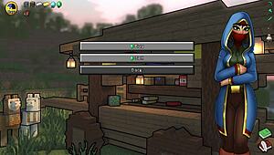 getting sucked hard near oblivious girlfriend in hornycraft!