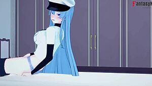 Esdeath delivers intense POV fucking in Akame Ga Kill hentai