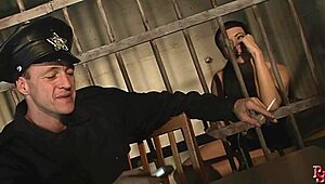 Unbelievable! Dirty Cops Dominate Whore Aliz With Raw Sex!