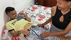 interrupting my cousin's rest for wild sex