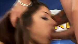 Amina Sky loves getting creamed deep in her tight asshole