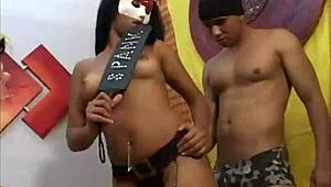 Brazilian Prostitute Tortures Client With Oral Then Releases Her Pussy