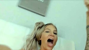 Awesome tattooed housewife alison avery using toy.