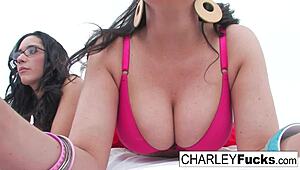 Can you handle this hot lesbian dildo scene?