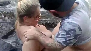 quick sexy ride with anão pitoco by the river