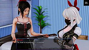 Can you handle big tits flashing in harem hotel, milf getting cum in pussy?