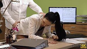 Wow, Loan4k delivers hot teen blowjob on hidden cam!