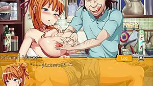 My girlfriend gets shared in this anime game, part 2 with eng sub.