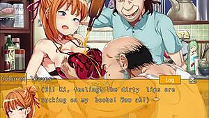 My girlfriend gets shared in this anime game, part 2 with eng sub.