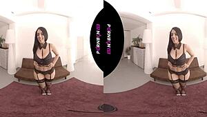 4K VR Katrina Moreno, A Beautiful Latina, Seduces You With Dirty Talk While Masturbating And Fucking In Virtual Reality!