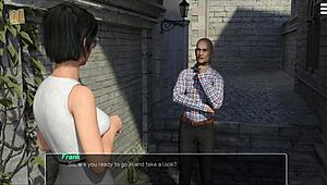 knockout master fucks brunette outdoors