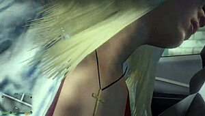 Intense First-Person Hooker Sex In Car