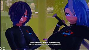 Meeting my sister's friends with big tits and monster cocks?