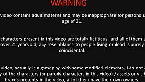 Gwen Ben10 in Bikini on Bed Craves New Adult Tricks in Parody