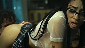 bad school girl, show me those naughty tricks