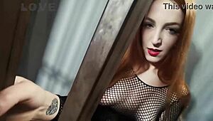 Having sloppy fun with liz rainbow.