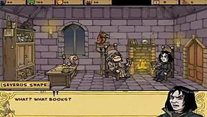 akaburs witch trainer full playthrough part 3 with SLUTTY cosplay dancing