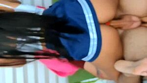 European Woman Demands Anal Sex While Reading.