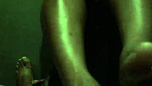 Erotikpies Loretta Delivers Hot July Footjob with Beer.