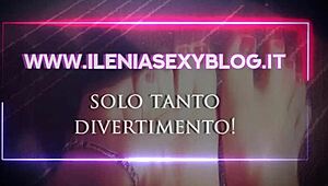 Italian woman begs for intense anal in asmr