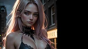 pink haired girls in steamy sex compilation ai arts
