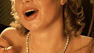 vintage married woman handles two stiff cocks