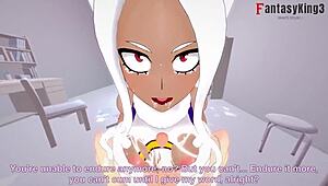 rumi mirko fucking in pov from boku no hero