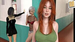 being a dik chick route with blonde tits and ass sex