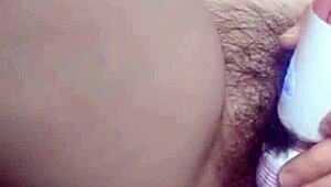 Asian Woman Masturbates Wet Pussy With Fingers