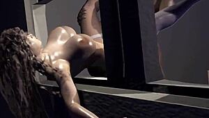 Deborah's sex scene remake with big tits and moaning