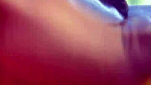 Prostitute gets pussy creampied outdoors