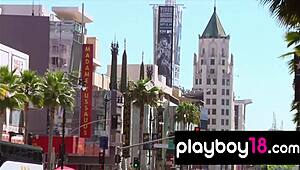 hey, check out all natural beauty claire sinclair stripping naked and showing her big tits in the fountain.