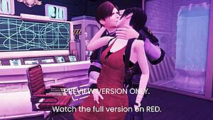 RESIDENT EVIL 3D HENTAI PREVIEW VERSION WITH MONSTER LICKING