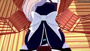 Belfast called me over for lunch and a quick fuck.