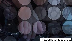 sexy dani daniels masturbates