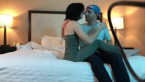 Hot Makeout Session With Petite Tattooed Beauty