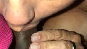 Miss swallow sucks and swallows in the car