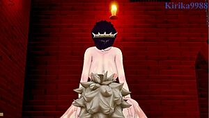 mimosa vermillion and vanica zogratis and asta intense sex - black clover hentai creampie 😈