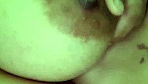 Testing big tits on live cam 📱