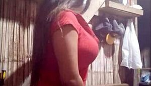 my wife takes on the biggest guy in town. she loves every hard and fast thrust he gives her!