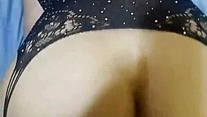 Hey, watch Danielita in black mesh getting bent over in style!