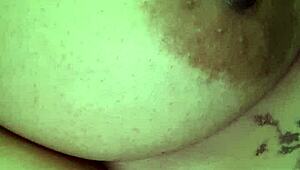 Testing big tits on live cam 📱