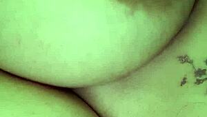 Testing big tits on live cam 📱