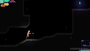 pawg loves big cock in hentai game