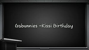 Kissi Celebrates Birthday With Party Fun. Clothes Get Ripped In Excitement.